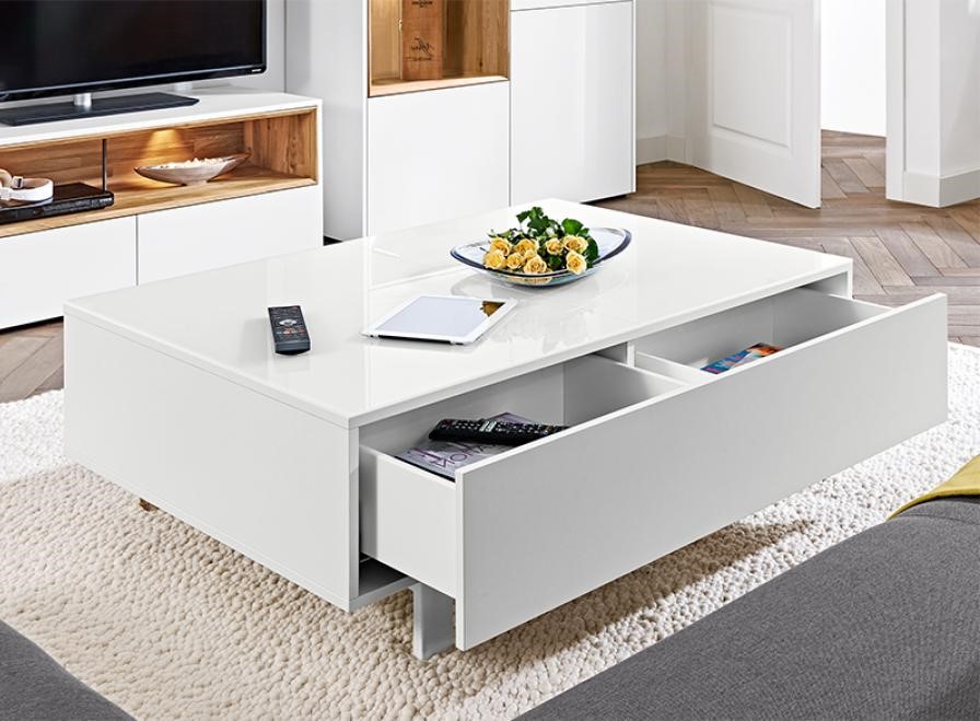 coffee table with storage