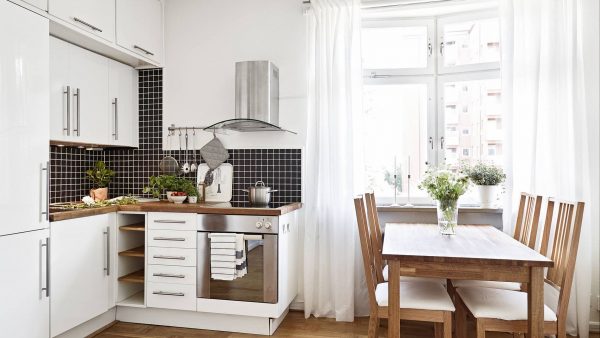 Maximising kitchen space